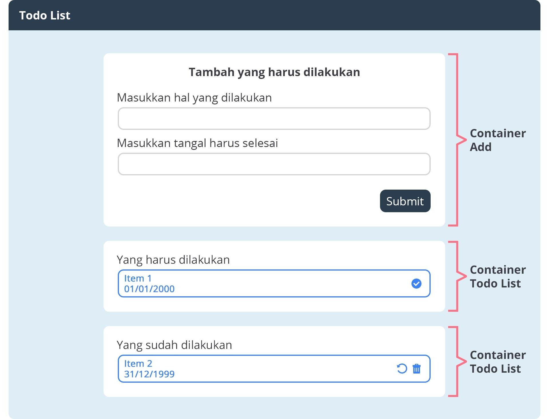 Menampilkan Item Todo dan Menandai Todo Selesai | Belajar Membuat Front-End Web untuk Pe.. | Dicoding Indonesia