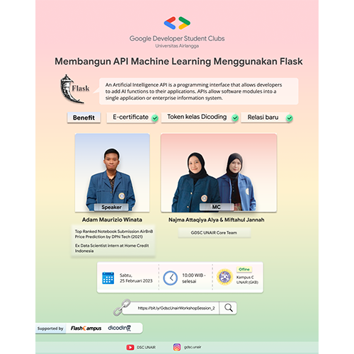 Data Science and Flutter Workshop : Membangun API Machine Learning ... image.