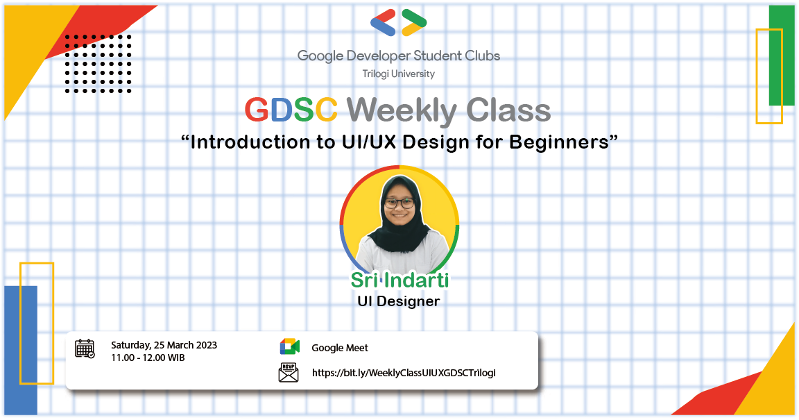 GDSC Weekly Class Introduction to UI/UX Design for Beginners - Dicoding ...