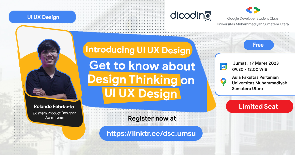 Introducing UI UX Design : Get to know Design Thinking on UI UX Design ... image.