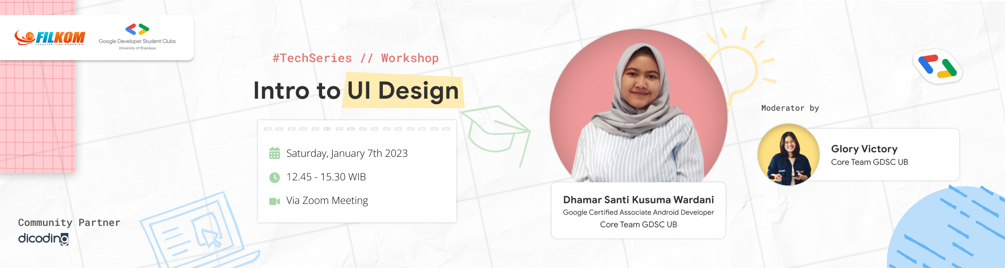 #ProductSeries Workshop: “Intro to UI Design” - Dicoding Indonesia