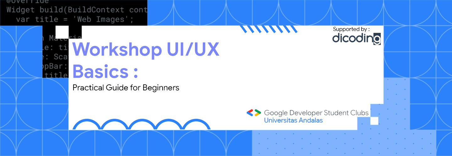Workshop UI/UX Basics: Practical Guide for Beginners - Dicoding Indonesia